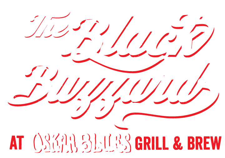 The Black Buzzard at Oskar Blues Denver logo